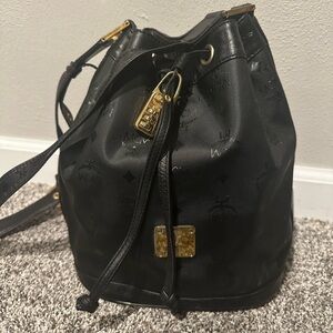Vintage MCM Bucket Bag